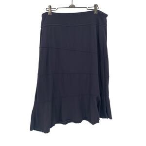 Athleta gray skirt size medium uneven hemline